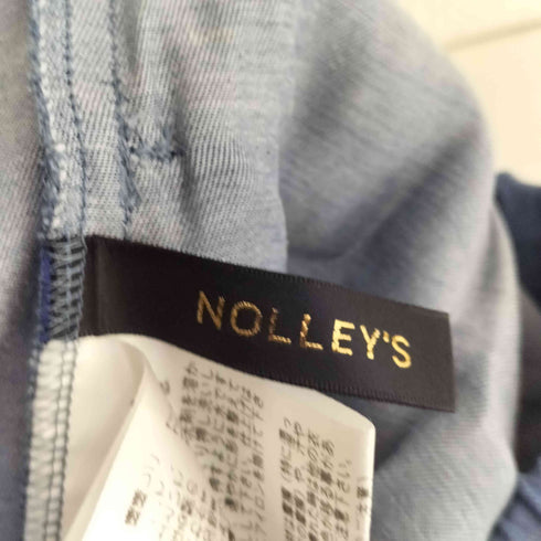 ノーリーズ NOLLEY’S デニム調Aラインスカート レディース FREE