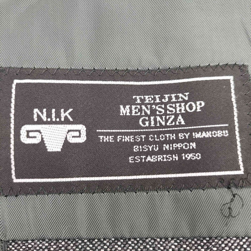 テイジンメンズショップ TEIJIN MEN'S SHOP ウール3Bテーラードジャケット 3ピースセットアップ メンズ 46