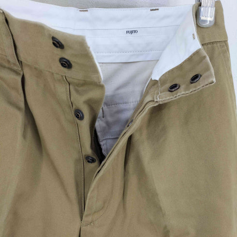フジト FUJITO ワイドスラックス WIDE SLACKS メンズ 28