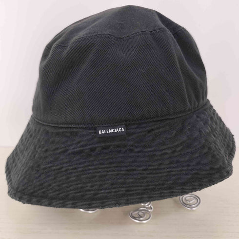 バレンシアガ BALENCIAGA ロゴタグ バケットハット メンズ
