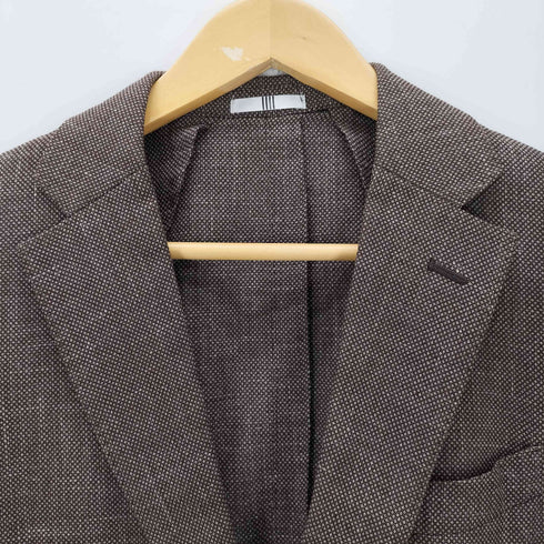 スーツセレクト SUIT SELECT リネン混3Bテーラードジャケット メンズ 165-90-74