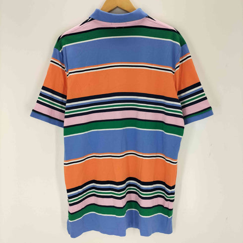 ポロラルフローレン POLO RALPH LAUREN マルチボーダーコットンポロシャツ メンズ import:L