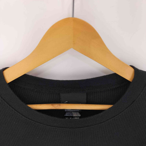 リーボック Reebok STEEL CITY HOCKEY フロントプリントサーマルカットソー メンズ import:XL