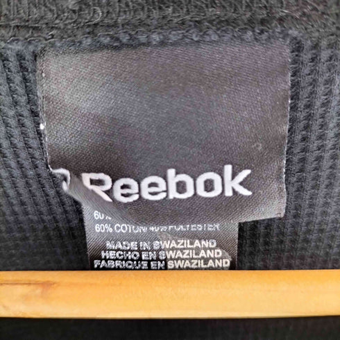 リーボック Reebok STEEL CITY HOCKEY フロントプリントサーマルカットソー メンズ import:XL