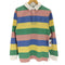 ポロラルフローレン POLO RALPH LAUREN マルチカラー ボーダーラガーシャツ メンズ XL(18-20)