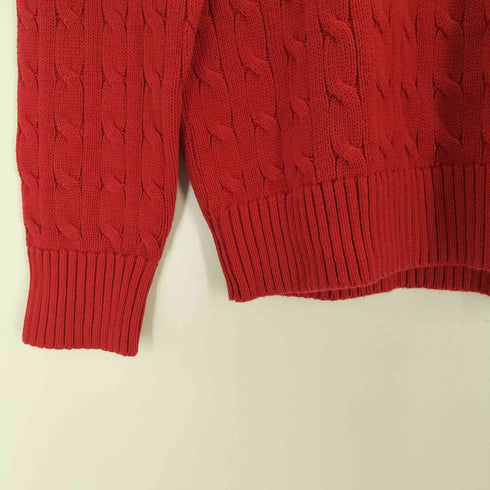 ポロラルフローレン POLO RALPH LAUREN コットンケーブルコットンニット メンズ XL(18-20)