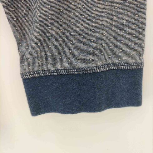 ユーエスポロアッスン U.S.POLO ASSN ドット柄 ヘンリーネック L/S シャツ メンズ import:XL