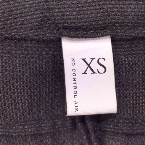 ノーコントロールエアー NO CONTROL AIR 強撚リネンシュリンクメッシュノーカラージャケット メンズ XS