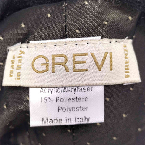 grevi イタリア製 ファーハット レディース