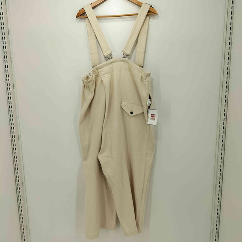 フィルマム FIRMUM ルーズドビーツイルデニム トムパンツ ワイドパンツ オーバーオール レディース S