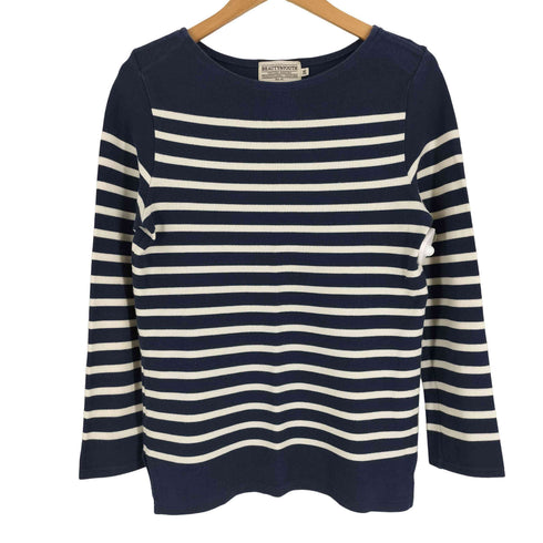 ビューティーアンドユースユナイテッドアローズ BEAUTY & YOUTH UNITED ARROWS パネル バスクボーダー カットソー レディース JPN:36
