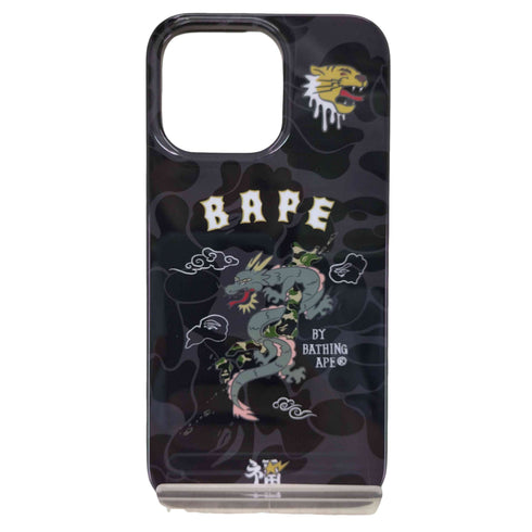アベイシングエイプ A BATHING APE BAPE SOUVENIR IPHONE 15 PRO MAX CASE メンズ 15proMAX