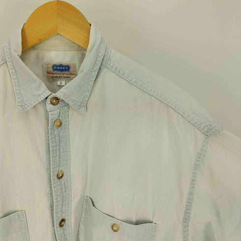 ROCKY ウォッシュド S/S シャツ メンズ import:L