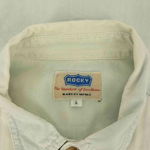 ROCKY ウォッシュド S/S シャツ メンズ import:L