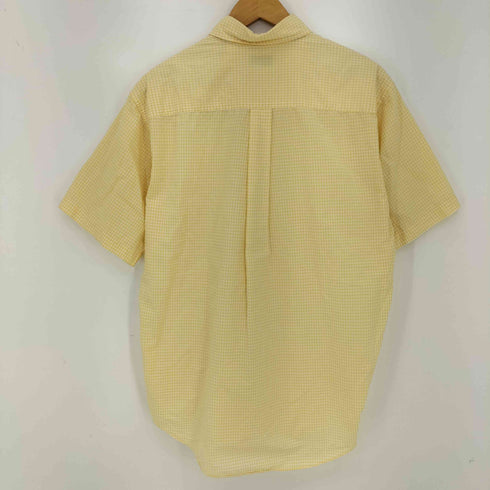 エルエルビーン L.L.Bean 香港製 ギンガムチェック 半袖シャツ メンズ import:M
