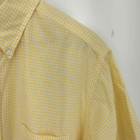 エルエルビーン L.L.Bean 香港製 ギンガムチェック 半袖シャツ メンズ import:M
