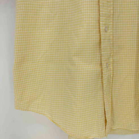 エルエルビーン L.L.Bean 香港製 ギンガムチェック 半袖シャツ メンズ import:M
