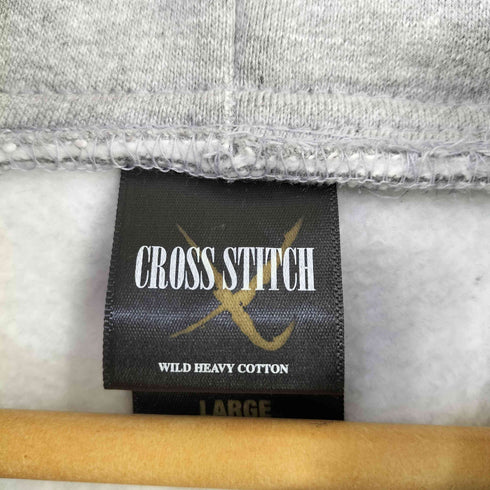 クロスアンドスティッチ CROSS&STITCH 無地 フルジップスウェットパーカー メンズ JPN:L