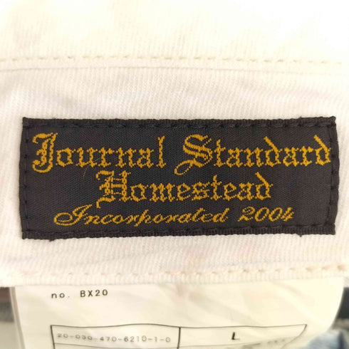 ジャーナルスタンダードホームステッド JOURNAL STANDARD J.S HOMESTEAD ワイドデニムパンツ メンズ JPN:L