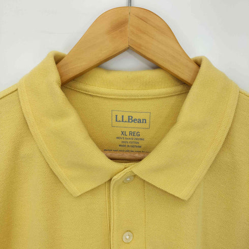 エルエルビーン L.L.Bean ビーン・ブーツ刺繍 ジャパンフィット プレミアムダブルエル ポロシャツ メンズ import:XL