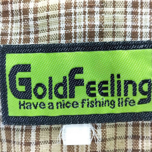 gold feeling フィッシングベスト メンズ