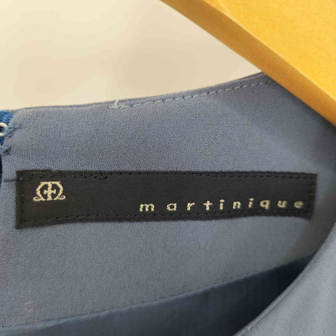 マルティニーク martinique フロントカットデザインバックジップワンピース レディース