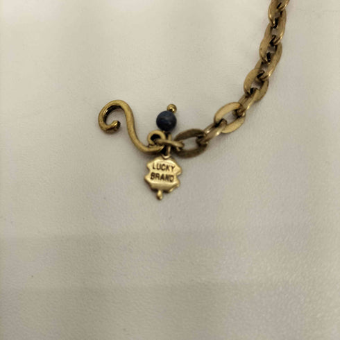 ラッキーブランド LUCKY BRAND フラワートップゴールドネックレス レディース