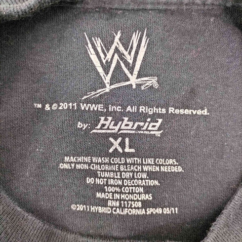プロレス スーパースター 大判 プリント S/S Tシャツ コピーライト2011 メンズ import:XL