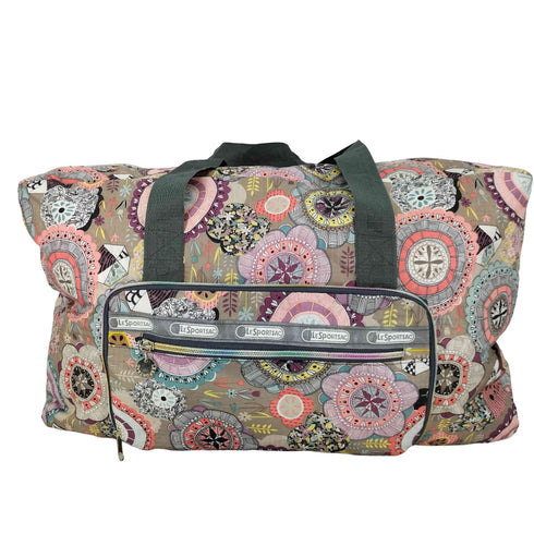 レスポートサック LeSportsac 総柄ハンドボストンバッグ レディース