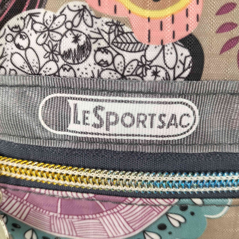 レスポートサック LeSportsac 総柄ハンドボストンバッグ レディース