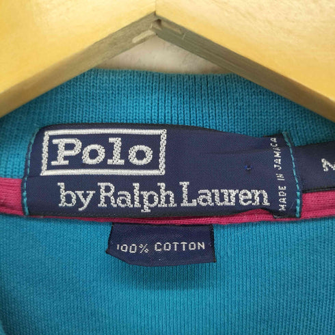 ポロバイラルフローレン Polo by RALPH LAUREN ロゴ刺繍コットンS/S ポロシャツ メンズ JPN:M
