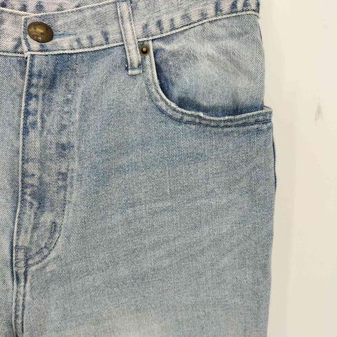 アリシアスタン ALEXIA STAM Bicolor Denim Pants Washed Blue バイカラーデニムパンツ レディース JPN:3
