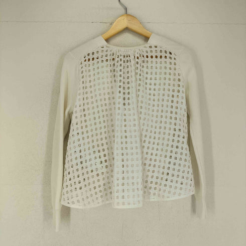 サカイ Sacai 切替レイヤードニットカーディガン レディース JPN:1