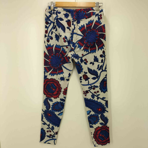 ボヘミアンズ BOHEMIANS 総柄 テーパードパンツ レディース JPN:2