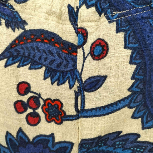 ボヘミアンズ BOHEMIANS 総柄 テーパードパンツ レディース JPN:2