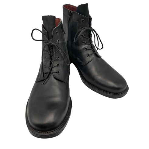 ステフノロッシ STEFANO ROSSI LACE UP BOOT WATER TECH サイドジップ ブーツ メンズ JPN:26