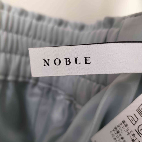 ノーブル Noble 2WAYツイルバックギャザータックパンツ ボタンフライ レディース DE:36