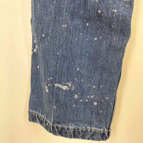 スーパーサンクス SUPERTHANKS Pleated wide denim trousers デニムパンツ メンズ M