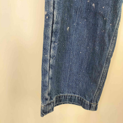 スーパーサンクス SUPERTHANKS Pleated wide denim trousers デニムパンツ メンズ M