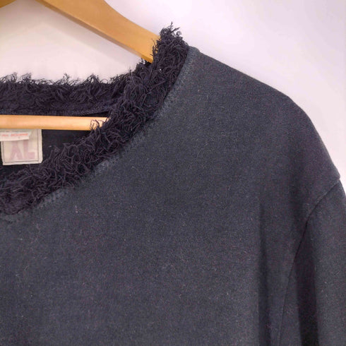 ブルーナボイン BRU NA BOINNE フリンジネック VネックTシャツ メンズ JPN:XL