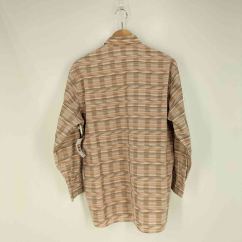 ミッソーニ MISSONI イタリア製 グラデーションストライプシャツ メンズ EUR:48