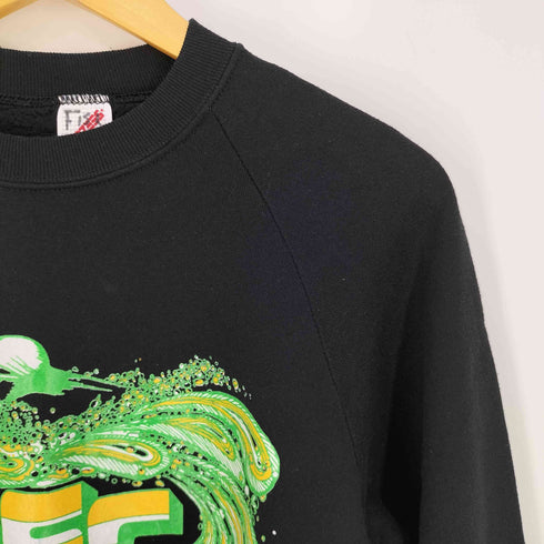 ジャージーズ JERZEES 80~90s USA製 RSC スイミングプリント ラグランスリーブ クルーネックスウェット メンズ import:M