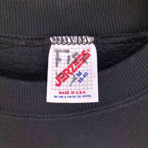 ジャージーズ JERZEES 80~90s USA製 RSC スイミングプリント ラグランスリーブ クルーネックスウェット メンズ import:M