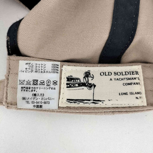 OLD SOLDIER 刺繍 キャップ BOAT CLUB メンズ