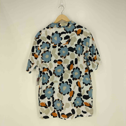 ギャップ Gap 花柄 開襟オープンカラー コットンシャツ メンズ import:L