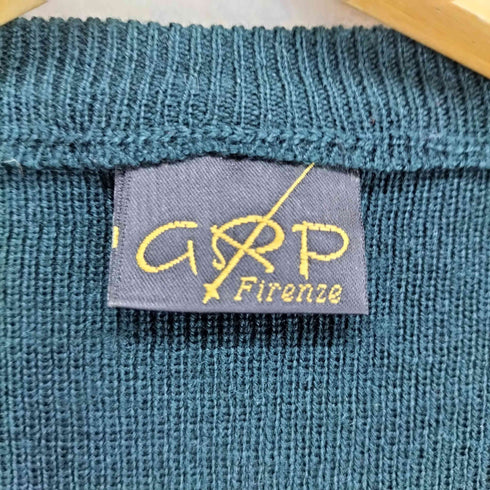 MADE IN ITALY Vネックニット メンズ