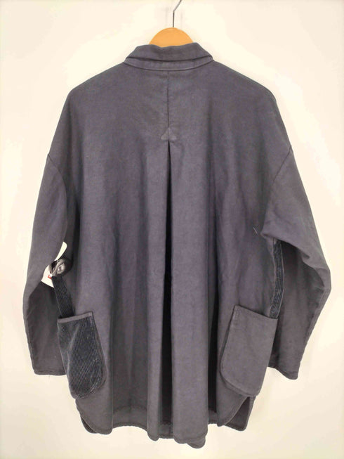ポータークラシック PORTER CLASSIC 22AW CORDUROY MOLESKIN HYBRID SHIRT JACKET BLACK コーデュロイモールスキンハイブリッドシャツジャケット メンズ JPN:2