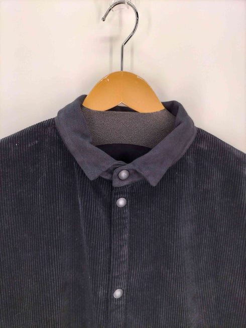 ポータークラシック PORTER CLASSIC 22AW CORDUROY MOLESKIN HYBRID SHIRT JACKET BLACK コーデュロイモールスキンハイブリッドシャツジャケット メンズ JPN:2