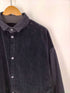 ポータークラシック PORTER CLASSIC 22AW CORDUROY MOLESKIN HYBRID SHIRT JACKET BLACK コーデュロイモールスキンハイブリッドシャツジャケット メンズ JPN:2