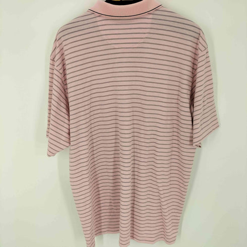 ヴァンヒューゼン VAN HEUSEN 2XL ボーダーポロシャツ メンズ JPN:XXL